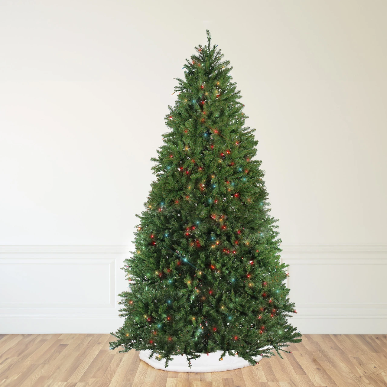 14' Pre-Lit Full Northern Pine Artificial Christmas Tree - Multi-Color Lights 3 14' Pre-Lit Full Northern Pine Artificial Christmas Tree - Multi-Color Lights