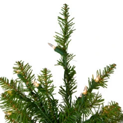 4' Pre-Lit Full Northern Pine Artificial Christmas Tree, Clear Lights 9 4' Pre-Lit Full Northern Pine Artificial Christmas Tree, Clear Lights -Optimal Christmas Shop northlight z84470 2 90282.1685643411