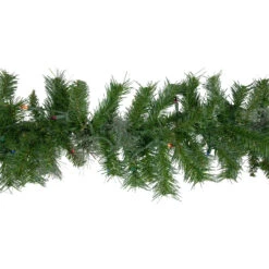 9' X 10" Pre-Lit Mixed Cashmere Pine Artificial Christmas Garland - Multi-Color Lights -Optimal Christmas Shop northlight z84651 2 28715.1671644036