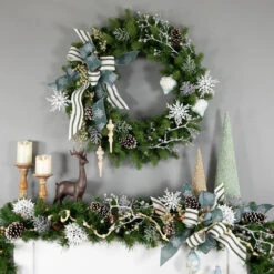 Noble Fir Artificial Christmas Wreath, 30-Inch - Unlit -Optimal Christmas Shop northlight z85366 1 93795.1684870192