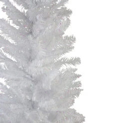 6' Pencil White Spruce Artificial Christmas Tree - Unlit -Optimal Christmas Shop northlight z86585 2 04721.1667488411