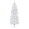 6.5’ Pre-Lit Slim Geneva White Spruce Artificial Christmas Tree, Green Lights -Optimal Christmas Shop northlight z92374 1 15436.1667017600