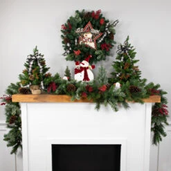 9' X 12" Mixed Green Beaver Pine Artificial Christmas Garland, Unlit 6 9' X 12" Mixed Green Beaver Pine Artificial Christmas Garland, Unlit -Optimal Christmas Shop northlight z92828 2new 01005.1667554524