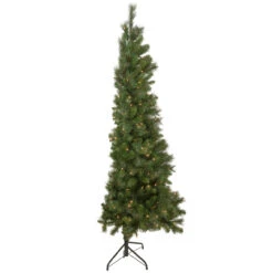 6.5' Pre-Lit Medium Beaver Pine Artificial Christmas Wall Tree, Clear Lights 15 6.5' Pre-Lit Medium Beaver Pine Artificial Christmas Wall Tree, Clear Lights -Optimal Christmas Shop northlight z92831 4 92561.1667554526