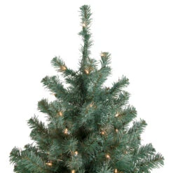 7.5' Pre-Lit Colorado Blue Spruce Artificial Christmas Tree, Clear Lights -Optimal Christmas Shop northlight z94013 3 33283.1667516817