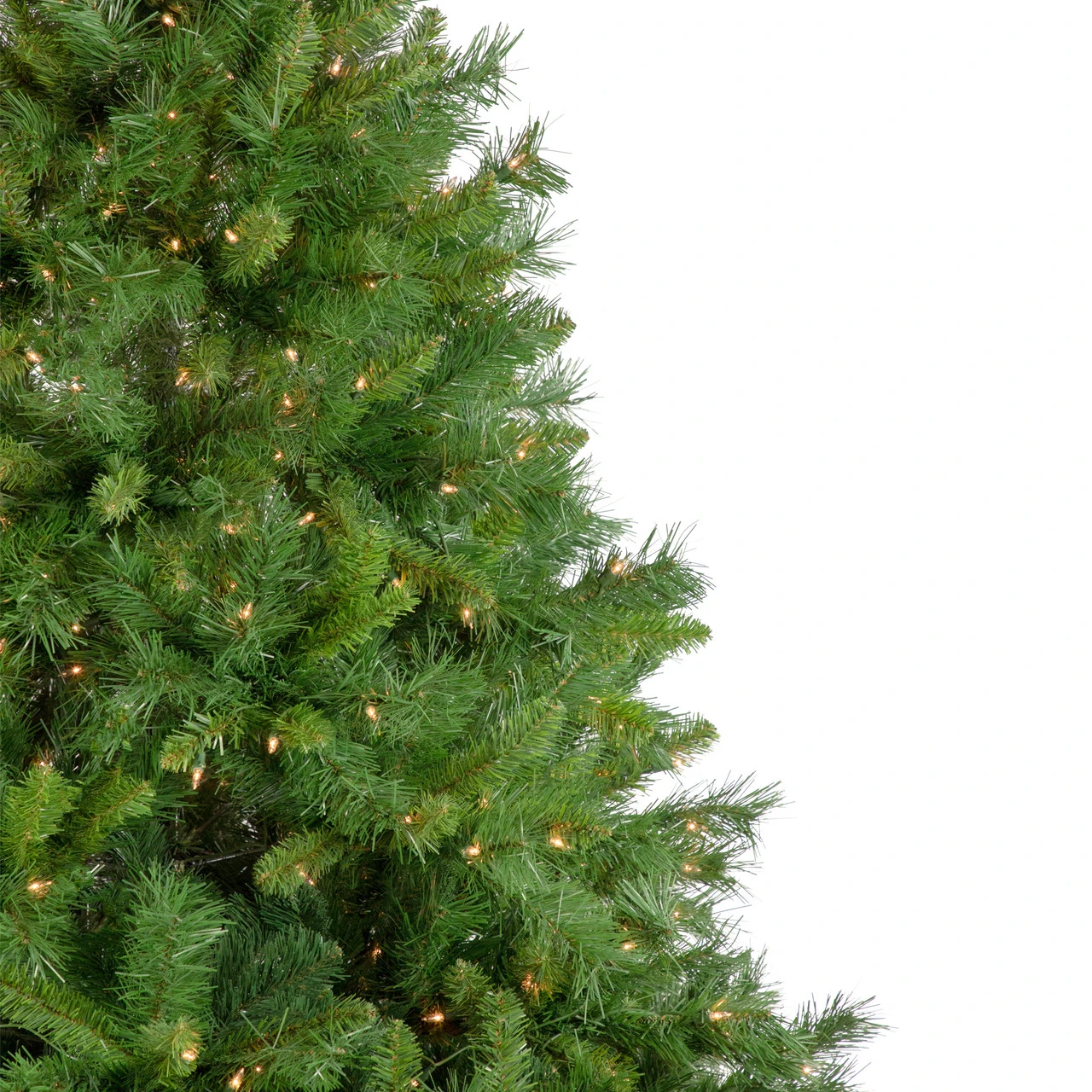 7.5' Pre-Lit Chatham Pine Artificial Christmas Tree, Clear Lights 5 7.5' Pre-Lit Chatham Pine Artificial Christmas Tree, Clear Lights - Image 3