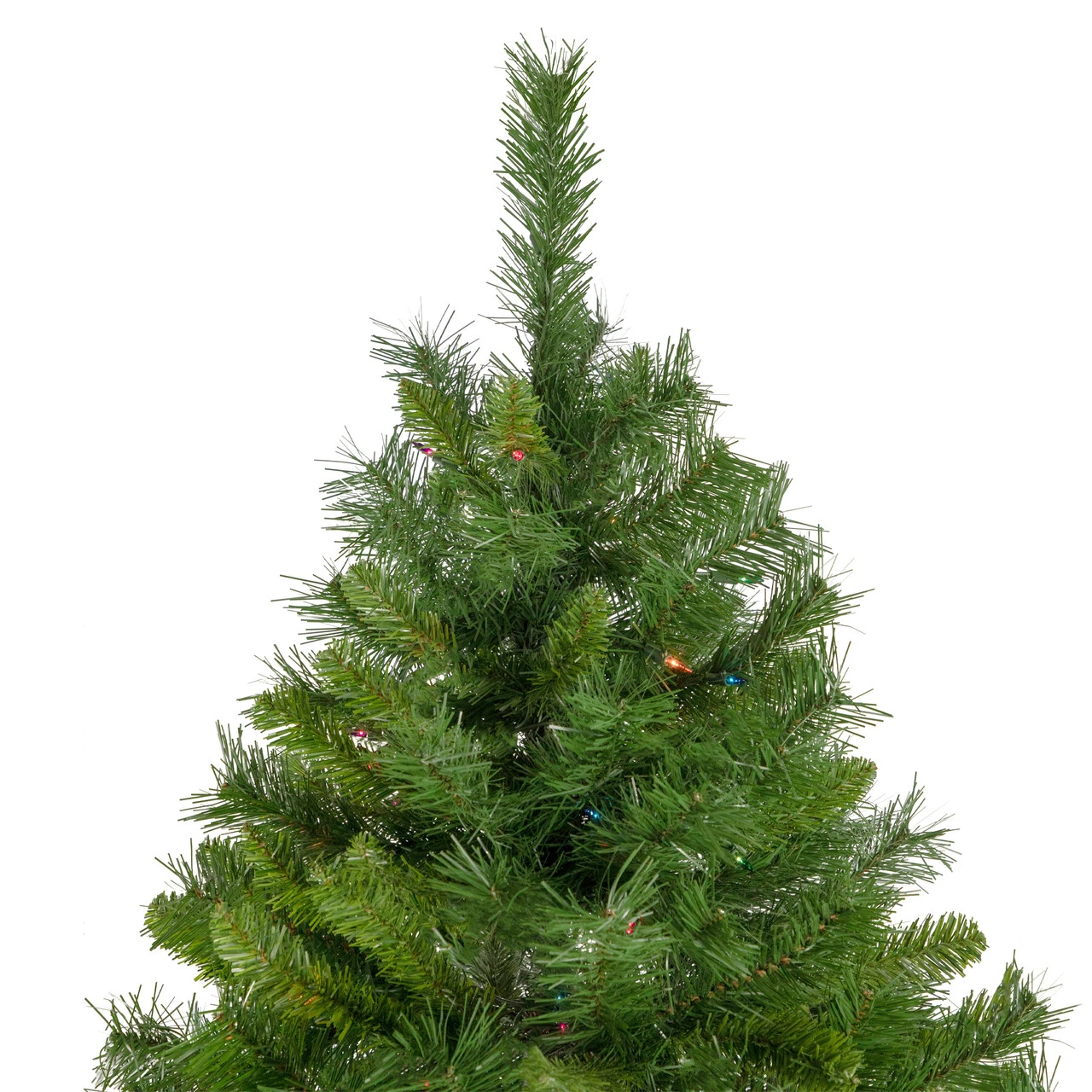 7.5' Pre-Lit Chatham Pine Artificial Christmas Tree, Multi-Color Lights 6 7.5' Pre-Lit Chatham Pine Artificial Christmas Tree, Multi-Color Lights - Image 4