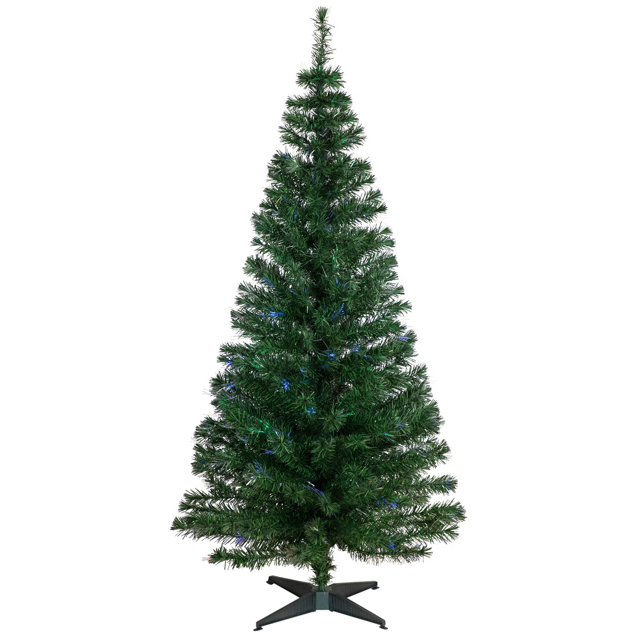 6' Multi-Color Fiber Optic Pine Christmas Tree 3 6' Multi-Color Fiber Optic Pine Christmas Tree