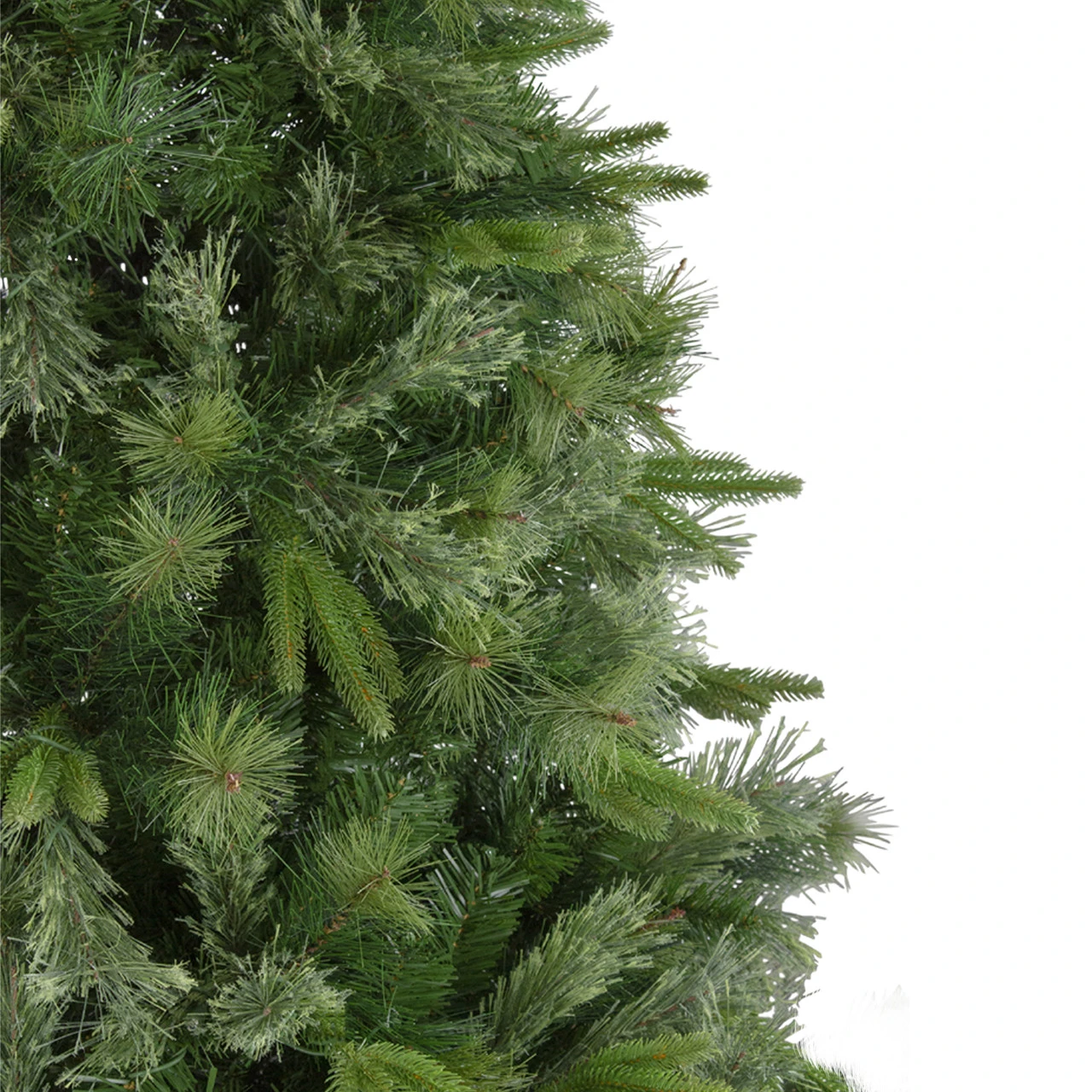 7.5' Green Medium Ashcroft Cashmere Pine Artificial Christmas Tree - Unlit 4 7.5' Green Medium Ashcroft Cashmere Pine Artificial Christmas Tree - Unlit - Image 2