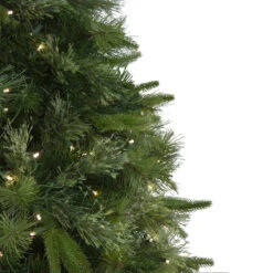 7.5' Pre-Lit Medium Ashcroft Cashmere Pine Artificial Christmas Tree - Warm White LED Lights -Optimal Christmas Shop northlight z98740 2 15820.1667536366