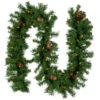 9' X 12" Pre-Lit Dakota Red Pine Artificial Christmas Garland, Clear Dura-Lit Lights -Optimal Christmas Shop northlight z99389 98760.1684942347