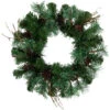 24" Country Mixed Pine Artificial Christmas Wreath - Unlit 2 24" Country Mixed Pine Artificial Christmas Wreath - Unlit -Optimal Christmas Shop northlight z99507 93023.1667531200