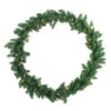 Pre-Lit Buffalo Fir Artificial Christmas Wreath - 30-Inch, Clear Lights