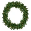 Pre-Lit Buffalo Fir Commercial Artificial Christmas Wreath, 6' - Warm White Lights