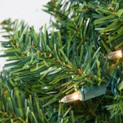 Pre-Lit Buffalo Fir Artificial Christmas Wreath - 72-Inch, Clear Lights -Optimal Christmas Shop northlight z99673 3 77002.1667573504