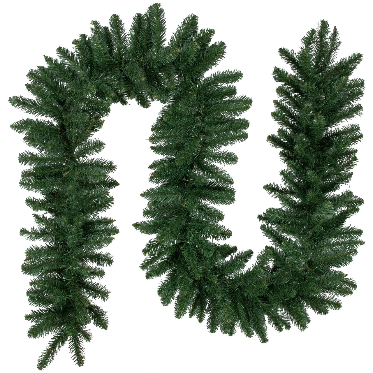 9' X 12" Buffalo Fir Artificial Christmas Garland - Unlit 3 9' X 12" Buffalo Fir Artificial Christmas Garland - Unlit