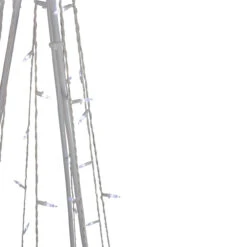 5' Pure White LED Lighted Cone Tree Outdoor Christmas Decoration -Optimal Christmas Shop northlight zg15656 1 54794.1667490089