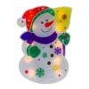 12.5" Lighted White Snowman Christmas Window Silhouette Decor -Optimal Christmas Shop northlight zg15703 updated 29251.1667489903