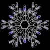 15" LED Lighted Pure White And Blue Snowflake Christmas Window Silhouette Decor 2 15" LED Lighted Pure White And Blue Snowflake Christmas Window Silhouette Decor -Optimal Christmas Shop northlight zg15716 1 57315.1667527992