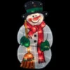 17.5" Lighted Snowman With Broom Christmas Window Silhouette 2 17.5" Lighted Snowman With Broom Christmas Window Silhouette -Optimal Christmas Shop northlight zg27653 1 22186.1667528339