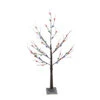 4' Pre-Lit LED Brown Artificial Christmas Tree- Multi-Colored Lights -Optimal Christmas Shop northlightd 17 11437wae 4 90230.1667576821