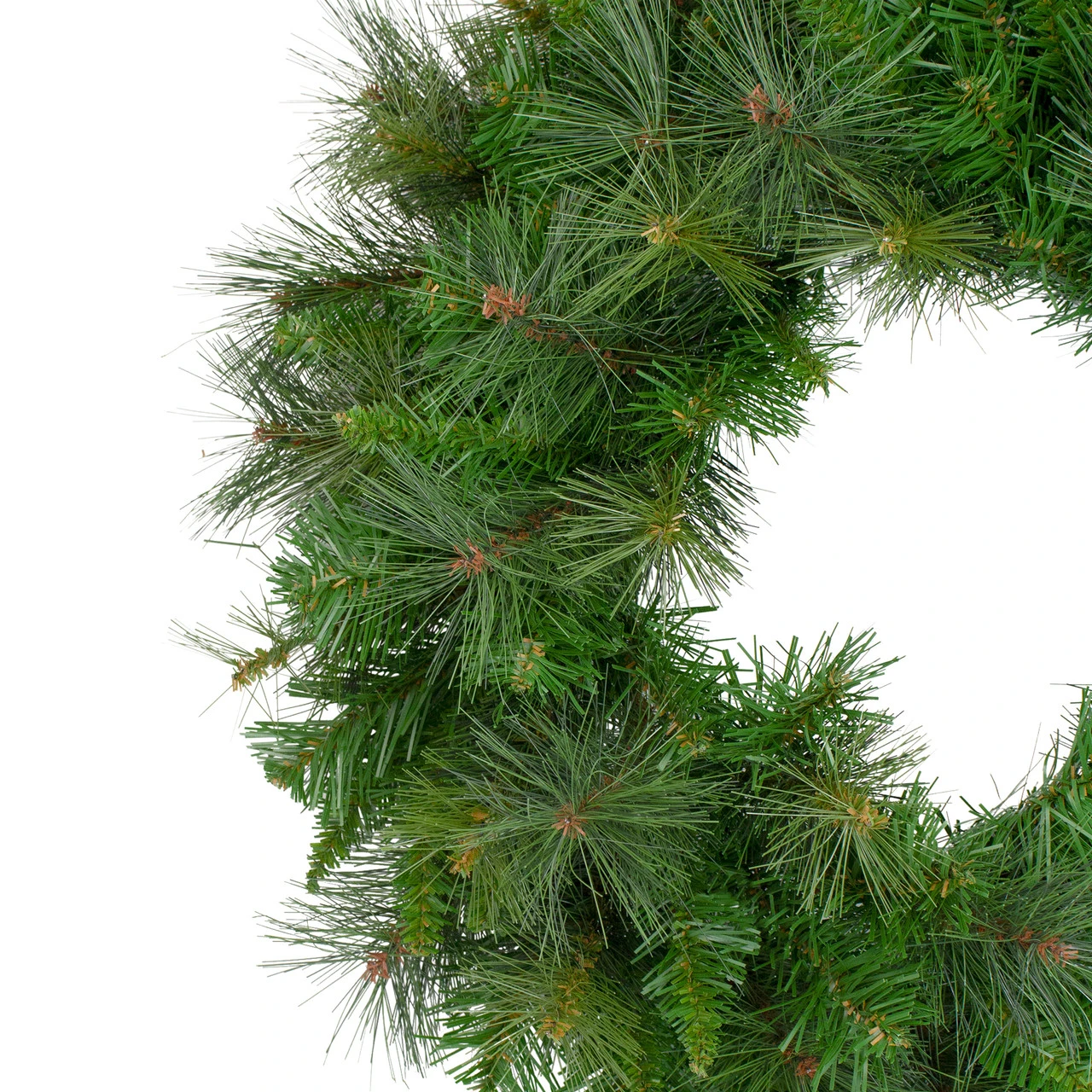 24" Mixed Canyon Pine Artificial Christmas Wreath - Unlit 5 24" Mixed Canyon Pine Artificial Christmas Wreath - Unlit - Image 3