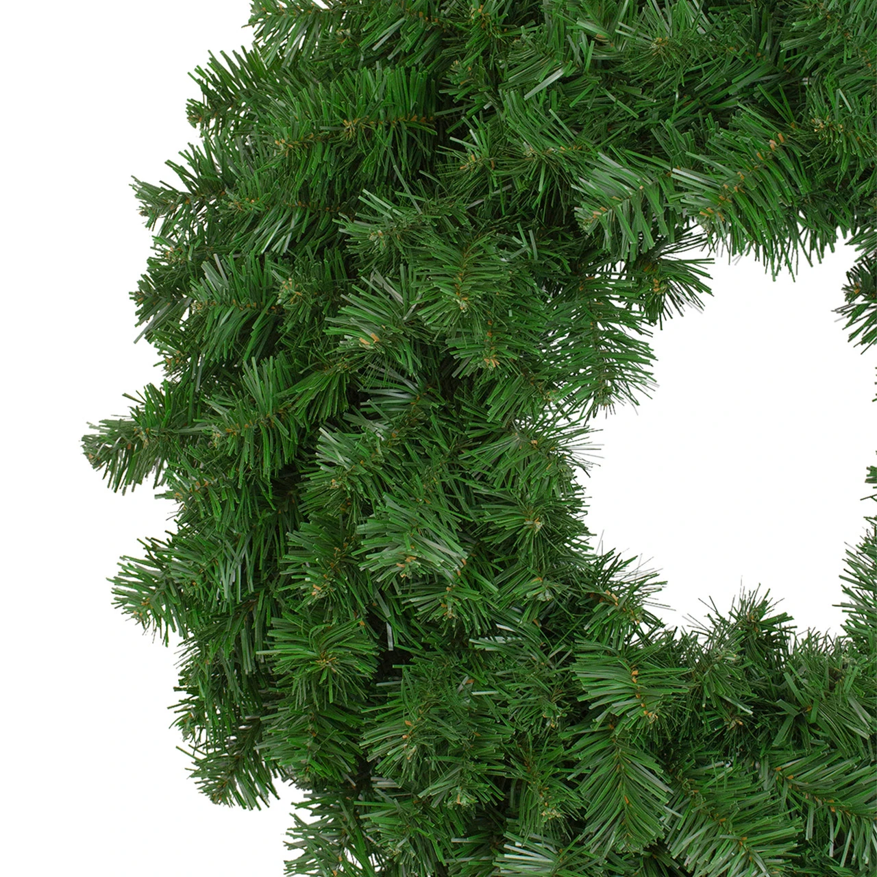 Deluxe Windsor Full Pine Artificial Christmas Wreath - 24-Inch, Unlit 5 Deluxe Windsor Full Pine Artificial Christmas Wreath - 24-Inch, Unlit - Image 3