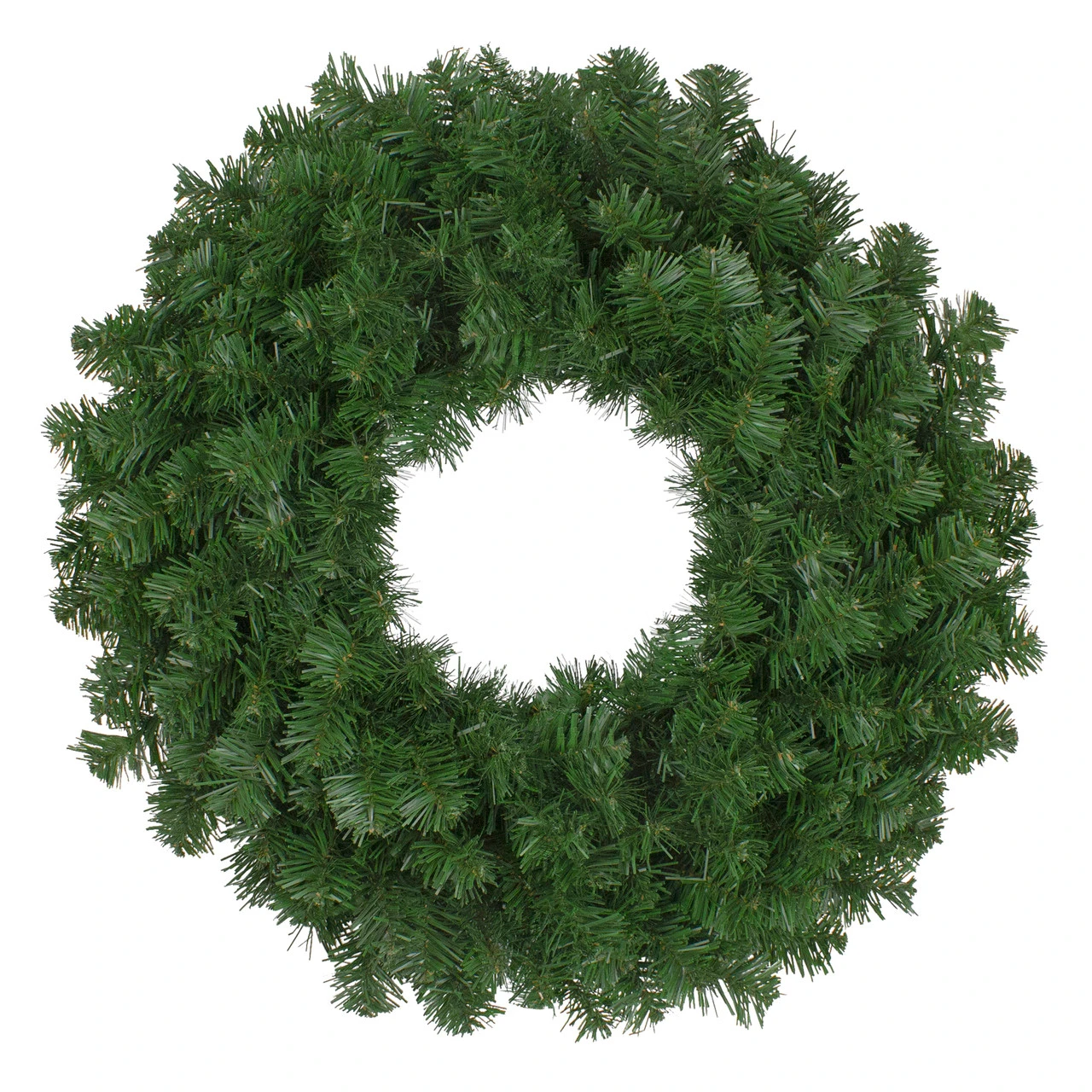 Deluxe Windsor Full Pine Artificial Christmas Wreath - 24-Inch, Unlit 3 Deluxe Windsor Full Pine Artificial Christmas Wreath - 24-Inch, Unlit