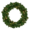 18" Deluxe Windsor Pine Artificial Christmas Wreath - Clear Lights -Optimal Christmas Shop northlightgb yww818 grupdate 82105.1667659905