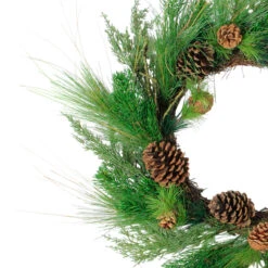 Pine Cones And Needles Artificial Christmas Wreath - 24-Inch, Unlit 7 Pine Cones And Needles Artificial Christmas Wreath - 24-Inch, Unlit -Optimal Christmas Shop northlightvm02190b 32299.1667488239