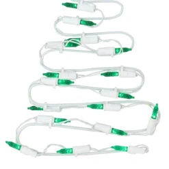 12.5" LED Lighted White Battery Operated Christmas Tree Window Silhouette Decoration -Optimal Christmas Shop northlightzg15722 83555.1667580342