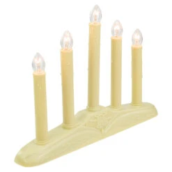 14.5" Ivory 5-Lights Christmas Chandelier On Holly Berry And Bell Base Candle Lamp -Optimal Christmas Shop northllight ys15771 3updated 13606.1667532757