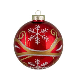 4ct Red And Gold Glass Hanging Christmas Ball Ornaments 2.5-Inch (67mm) -Optimal Christmas Shop nortlight wy88859 fix 1 46490.1667534363