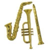 Club Pack Of 36 Gold Plastic Musical Instrument Trumpet, Saxophone And Clarinet Decorations 21" -Optimal Christmas Shop ogllsa9bbvl18e16pwne7tdejfvjzh64 45870.1667657712