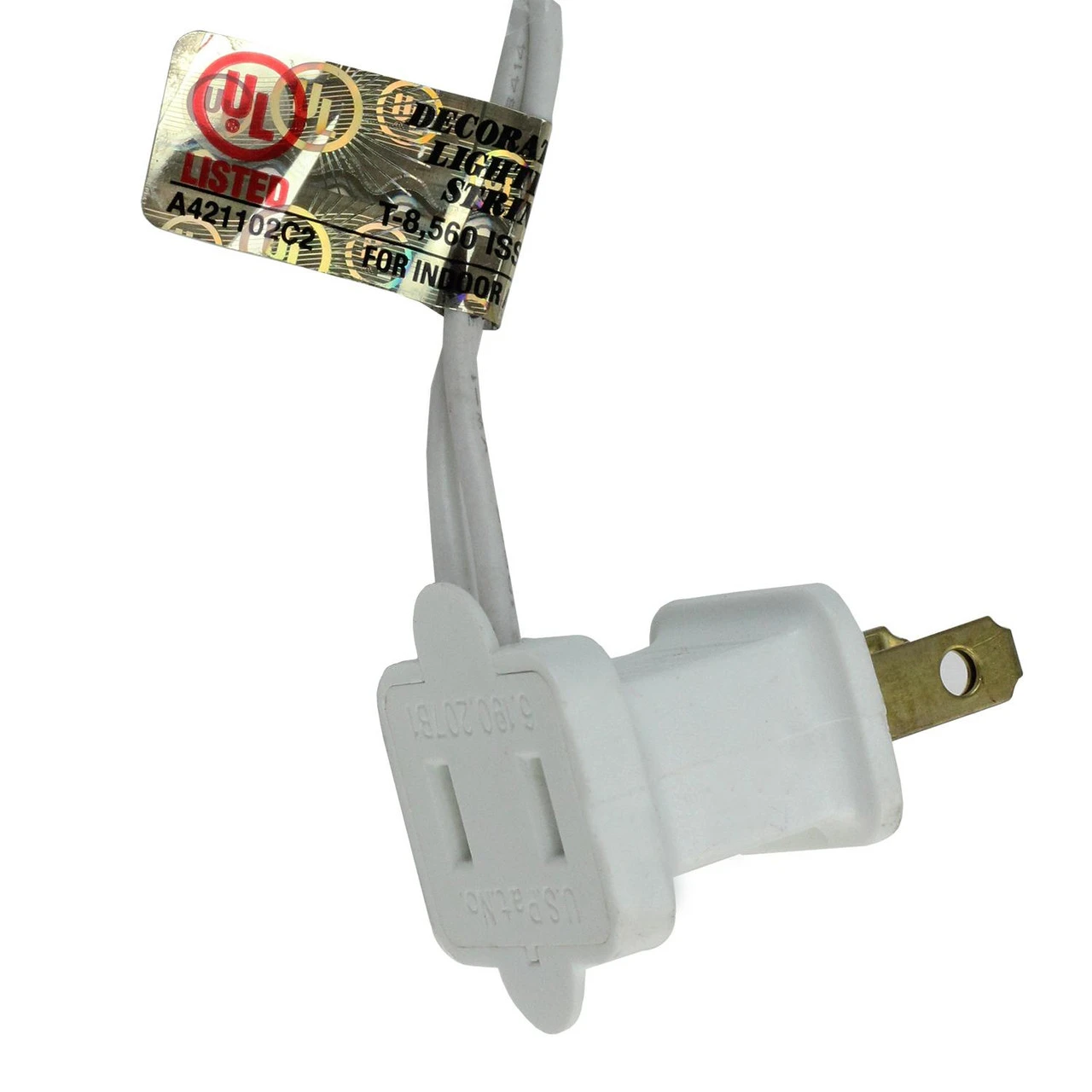 100-Count Red And White G30 Icicle Mini Christmas Light Set, 9.5ft White Wire 4 100-Count Red And White G30 Icicle Mini Christmas Light Set, 9.5ft White Wire - Image 2