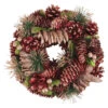 Dusty Rose And Red Pine Cones Glitter Artificial Christmas Wreath, 10-Inch, Unlit -Optimal Christmas Shop onsuzdzmqajcenuwt7zh9qjsoqlnqogm 92396.1667528252