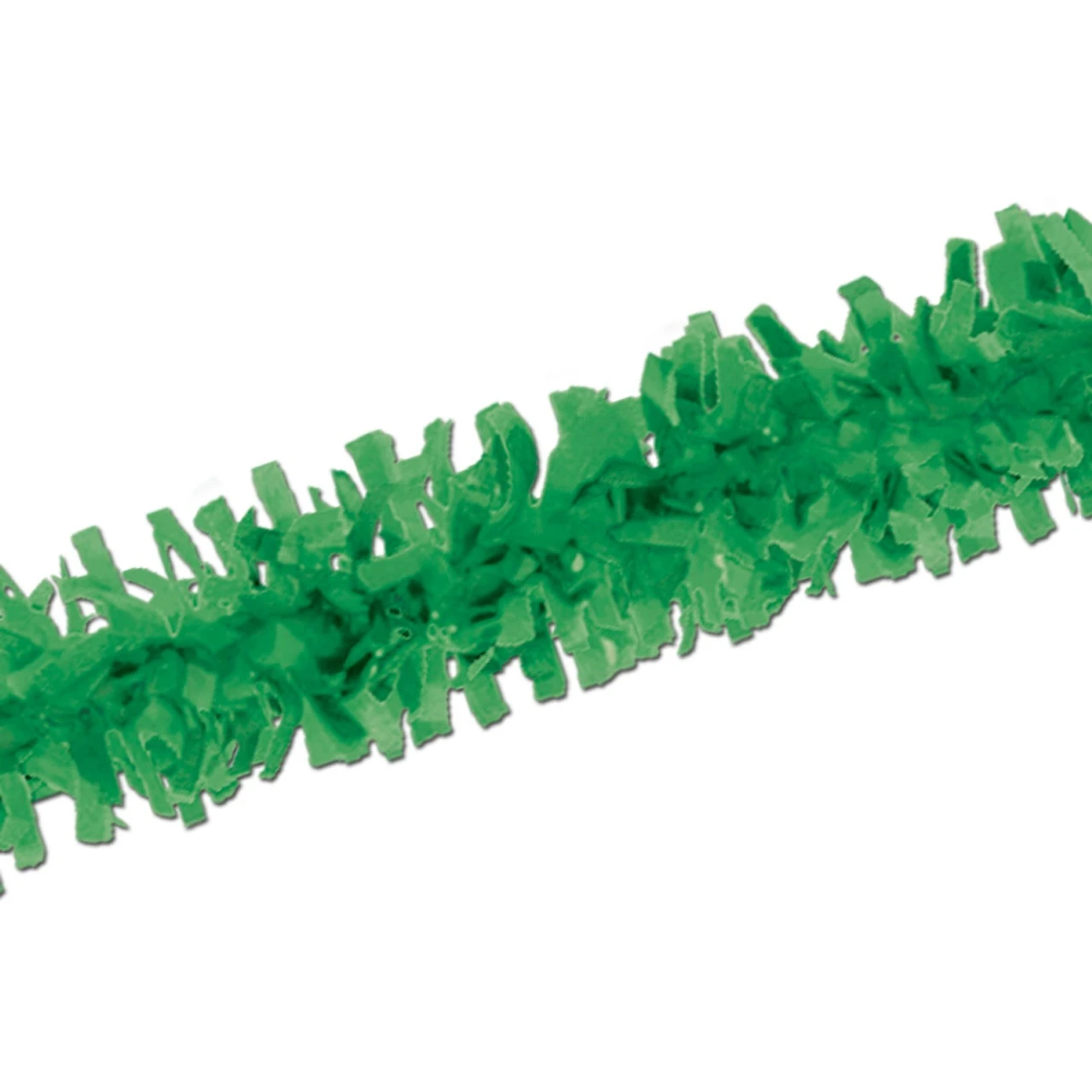 Club Pack Of 24 Bright Green Festive Tissue Festooning Decorations 25' 3 Club Pack Of 24 Bright Green Festive Tissue Festooning Decorations 25'