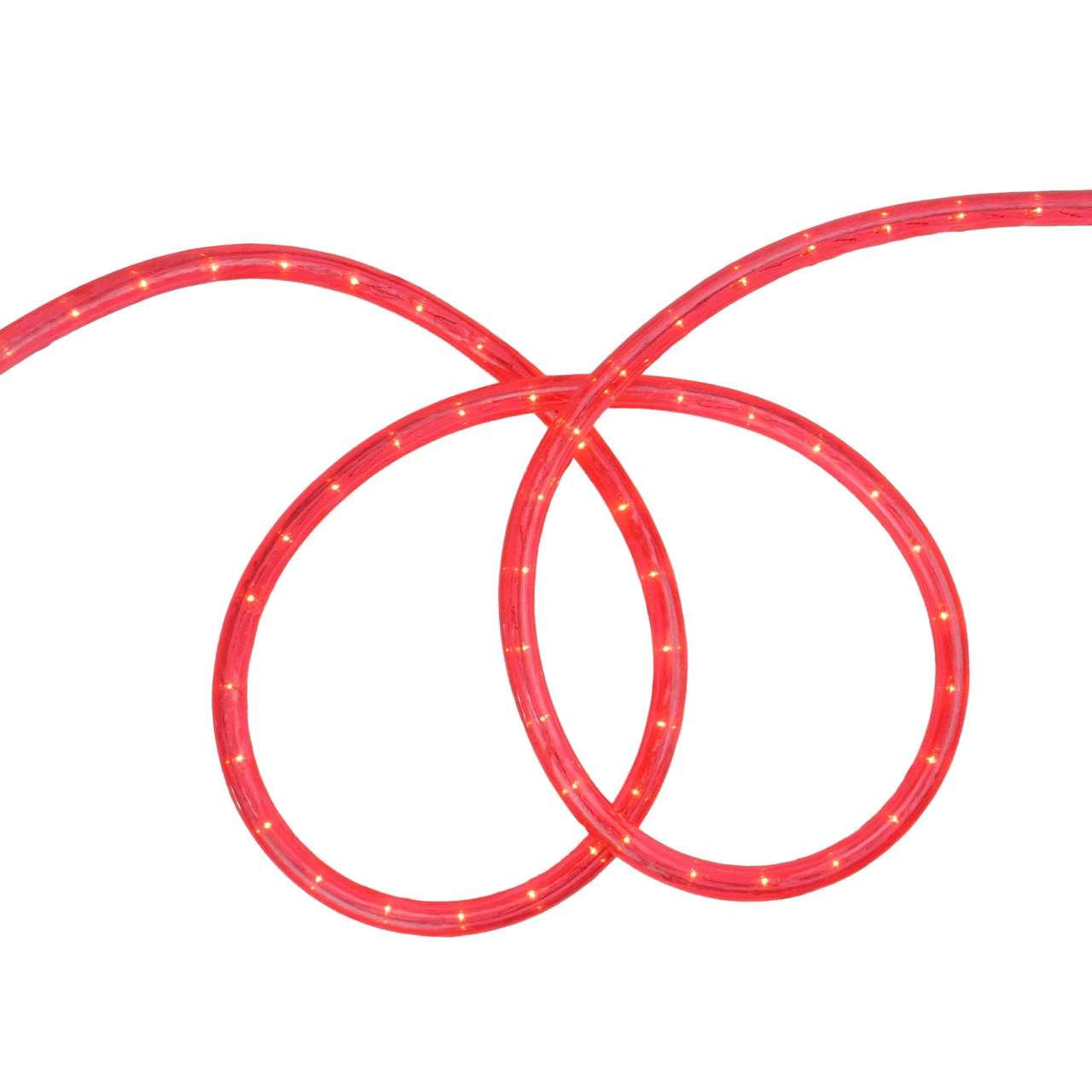 12' Pre-Lit Strawberry Pink Outdoor Christmas Rope Lights 4 12' Pre-Lit Strawberry Pink Outdoor Christmas Rope Lights - Image 2