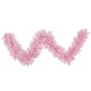 9' X 14" Light Pink Fir Artificial Christmas Garland - Pink Dura-Lit Lights -Optimal Christmas Shop pink20garland 96039.1667533575