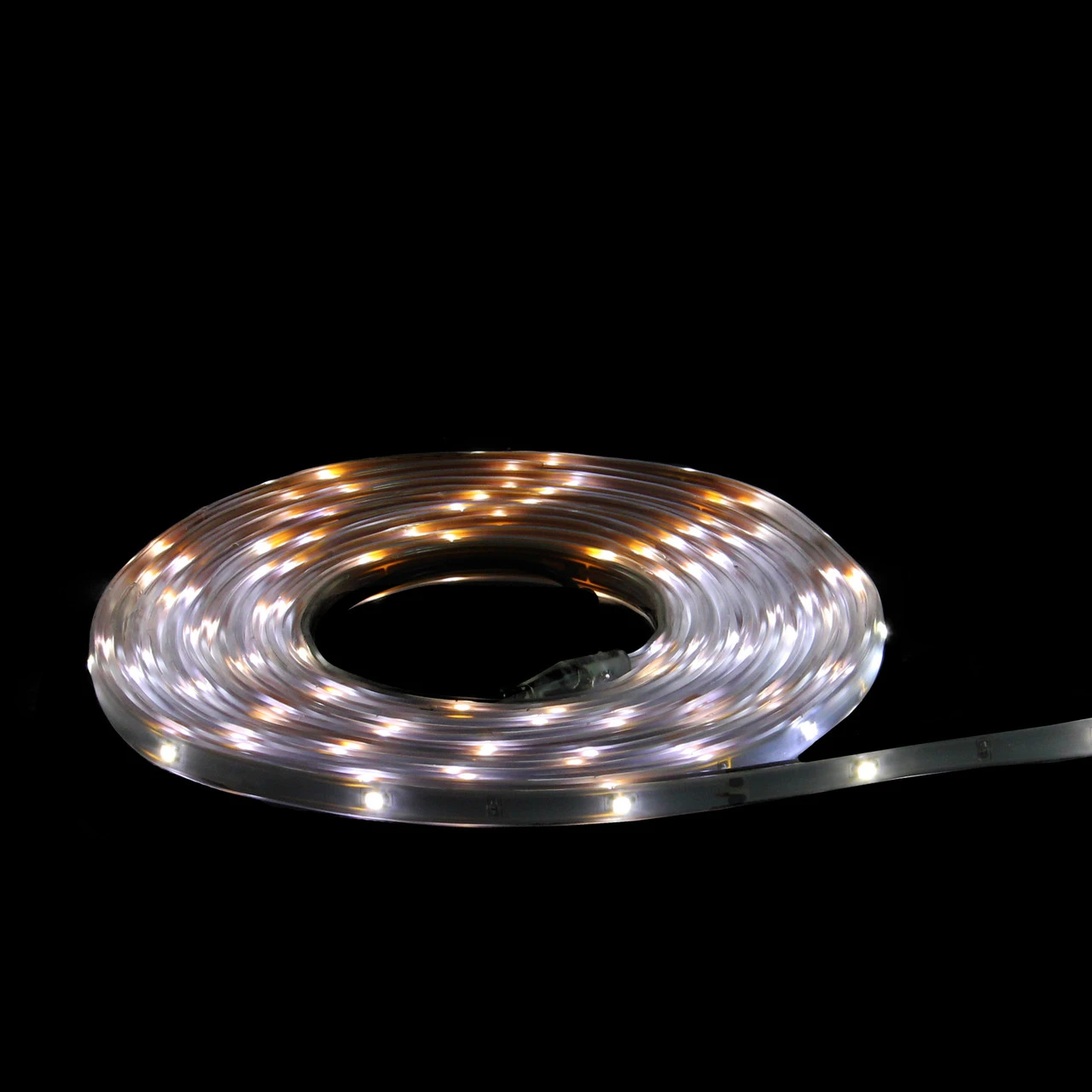 18' Pure White LED Outdoor Christmas Linear Tape Lighting - White Finish 3 18' Pure White LED Outdoor Christmas Linear Tape Lighting - White Finish