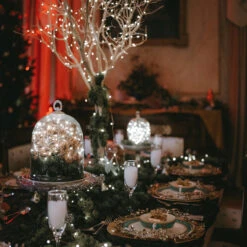 100 Pure White LED Micro Fairy Lights - 16.25 Ft Copper Wire -Optimal Christmas Shop pure20white fairylights lifestyle 54498.1667533552