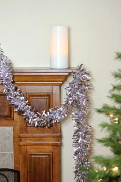 50' Shiny Silver Wide Cut Christmas Tinsel Garland - Unlit -Optimal Christmas Shop pxwvuvc4jidw86qhbd6wofhubxdkqsi6 53146.1667488370