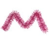9' X 10" Pre-Lit Hot Pink Spruce Artificial Christmas Garland - Clear Lights