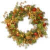 30" Pre-Lit Decorated Artificial Christmas Wreath - LED Lights/BO -Optimal Christmas Shop rac 71366a 1 32726.1667656784