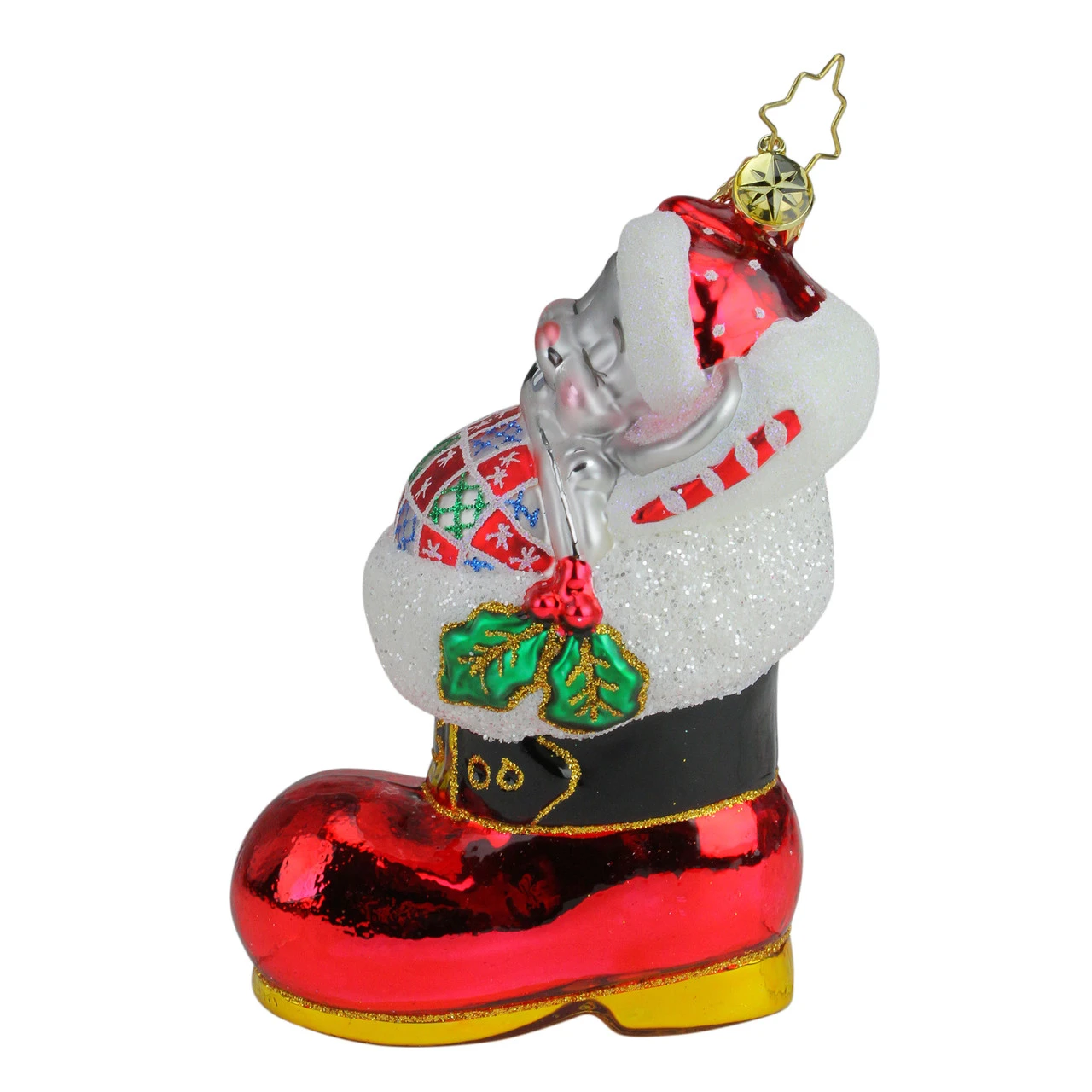 Christopher Radko Dreaming Of Santa Christmas Ornament 1019714 5 Christopher Radko Dreaming Of Santa Christmas Ornament 1019714 - Image 3