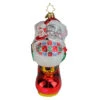 Christopher Radko Dreaming Of Santa Christmas Ornament 1019714 -Optimal Christmas Shop radko 1019714 39110.1684436464