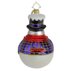 Christopher Radko Jolly All- A-Round Snowman Glass Christmas Ornament 1019774 7 Christopher Radko Jolly All- A-Round Snowman Glass Christmas Ornament 1019774 -Optimal Christmas Shop radko 1019774 1 35554.1684421149