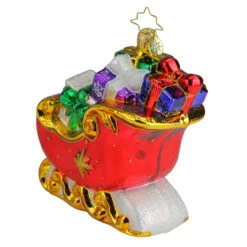 Christopher Radko Sleigh Full Of Delights Glass Christmas Ornament 1019907 -Optimal Christmas Shop radko 1019907 4 24507.1684421454