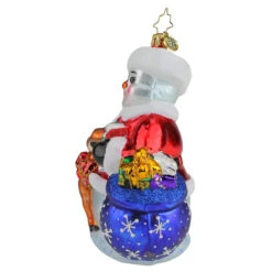 Christopher Radko Frosty And Baby Fawn Glass Christmas Ornament 1019981 -Optimal Christmas Shop radko 1019981 3 39565.1684420686