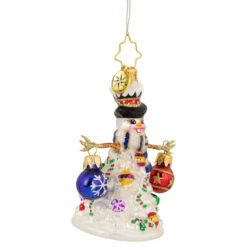 Christopher Radko Quite A Lively Tree Gem Snowman Glass Christmas Ornament 1020648 10 Christopher Radko Quite A Lively Tree Gem Snowman Glass Christmas Ornament 1020648 -Optimal Christmas Shop radko 1020648 3update 12834.1667488011